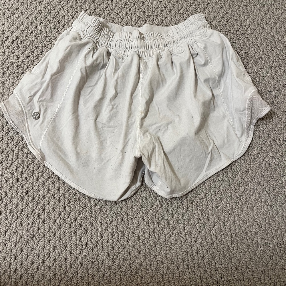 Lululemon white hotty hots